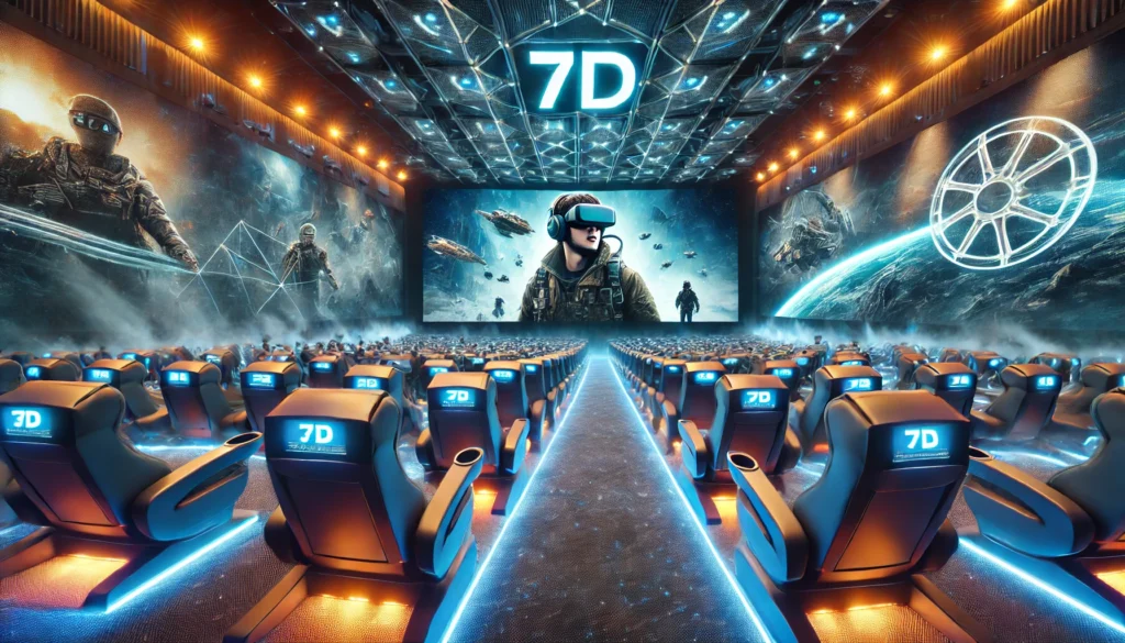 أفضل 44 فكرة لمشاريع غير منتشرة تحقق نجاح كبير في 2025 مشروع سينما البعد السابع 7D