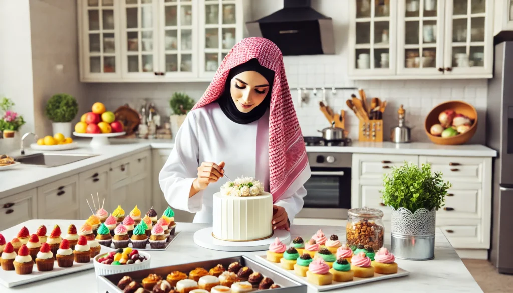 أفضل 32 فكرة مشاريع صغيرة في السعودية تناسب جميع الفئات 2025 مشروع صناعة الحلويات المنزلية