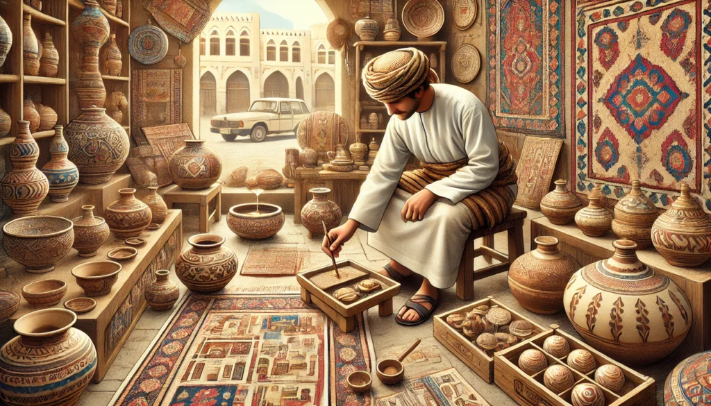 25 فكرة مشروع من أفضل مشاريع مربحة وناجحة في سلطنة عمان 2025 تجارة المنتجات اليدوية