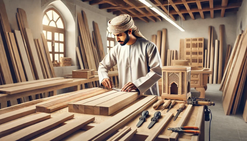 25 فكرة مشروع من أفضل مشاريع مربحة وناجحة في سلطنة عمان 2025 مشروع إنتاج الخشب