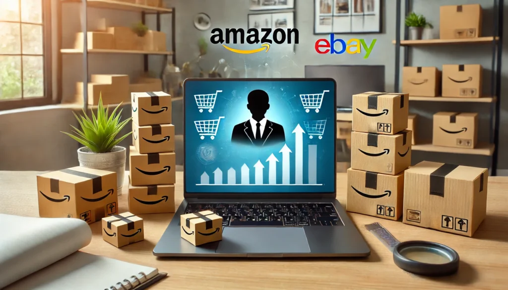 25 فكرة مشروع من أفضل مشاريع مربحة وناجحة في سلطنة عمان 2025 مشروع التجارة عبر Amazon و eBay
