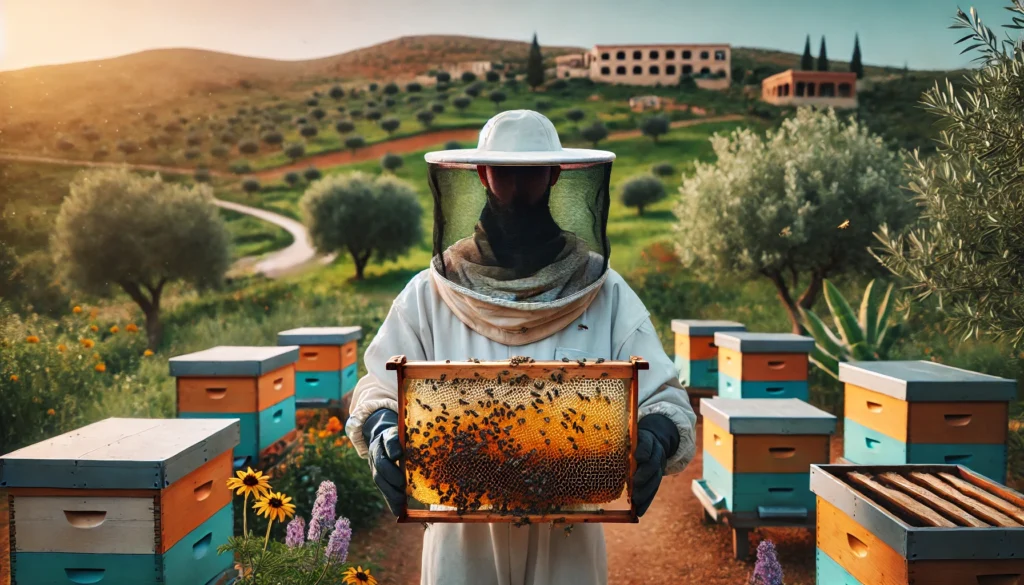 أكثر من 49 فكرة مبتكرة من مشاريع صغيرة وناجحة في ليبيا 2025 مشروع تربية النحل وإنتاج العسل