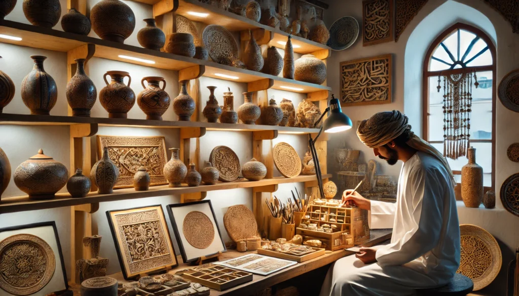 25 فكرة مشروع من أفضل مشاريع مربحة وناجحة في سلطنة عمان 2025 مشروع صناعة التحف والانتيكات
