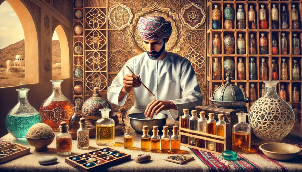 25 فكرة مشروع من أفضل مشاريع مربحة وناجحة في سلطنة عمان 2025 مشروع صناعة العطور وبيعها