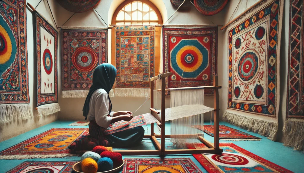 60 فكرة مشروع من أفضل مشاريع صغيرة ناجحة للنساء تكسب ذهب مشروع نسيج سجاد الصلاة اليدوي والألي