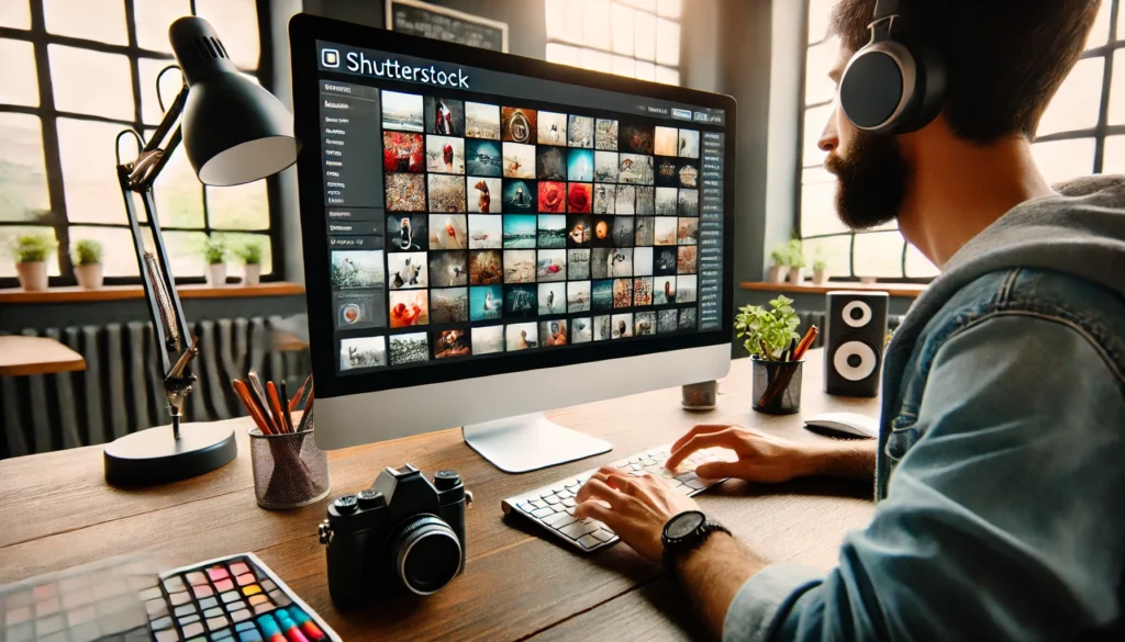 12 موقع من افضل مواقع بيع الصور لربح المال بسرعة وسهولة 2025 موقع Shutterstock