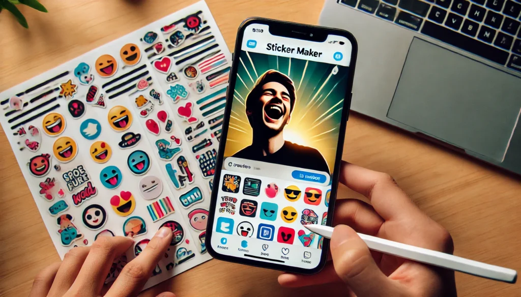 أفضل تطبيقات الأيفون المجانية لتحسين تجربتك - أفضل 10 تطبيقات لعام 2025 Sticker Maker