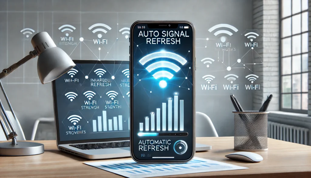 5 تطبيقات من أفضل برنامج تقوية شبكة الواي فاي في الهاتف لتحسين الاتصال لعام 2025 برنامج Auto Signal Refresh