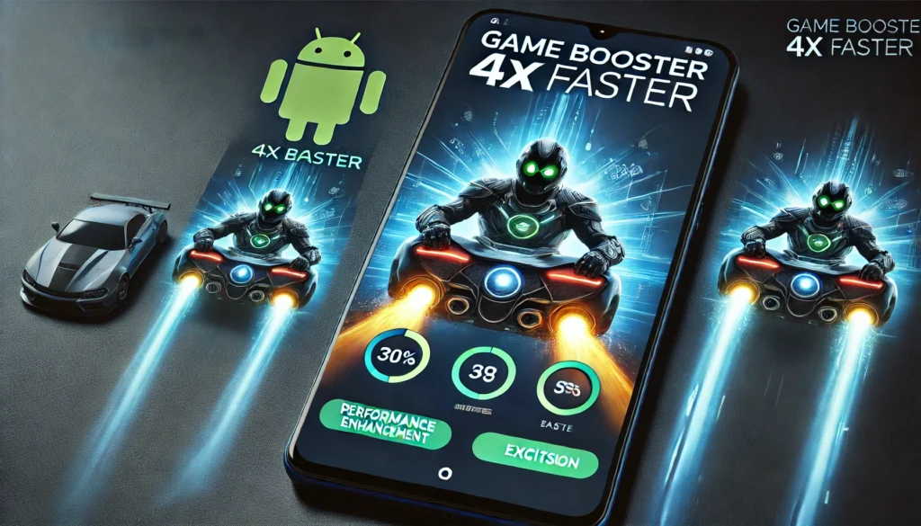 برنامج تسريع الالعاب للأندرويد | أفضل 6 برامج لعام 2025 برنامج Game Booster 4x Faster