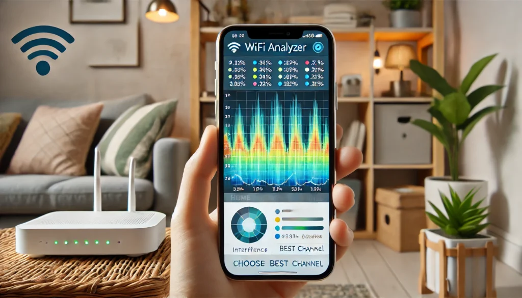 5 تطبيقات من أفضل برنامج تقوية شبكة الواي فاي في الهاتف لتحسين الاتصال لعام 2025 برنامج WiFi Analyzer