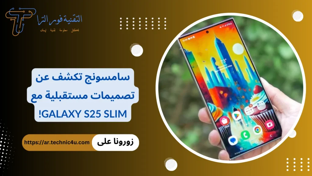 سامسونج تكشف عن تصميمات مستقبلية مع Galaxy S25 Slim!