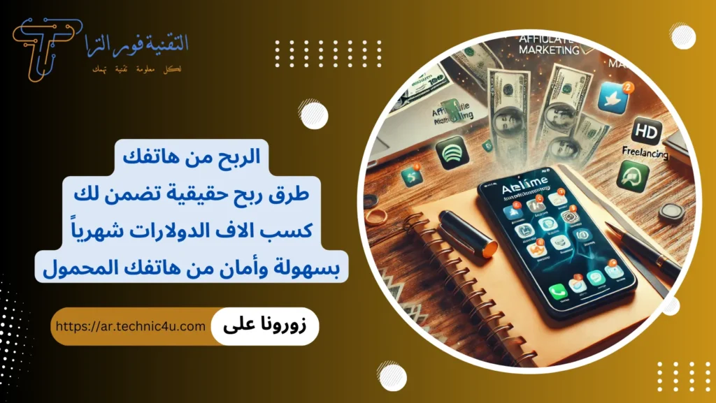أفضل طرق الربح من الهاتف بكل سهولة وأمان