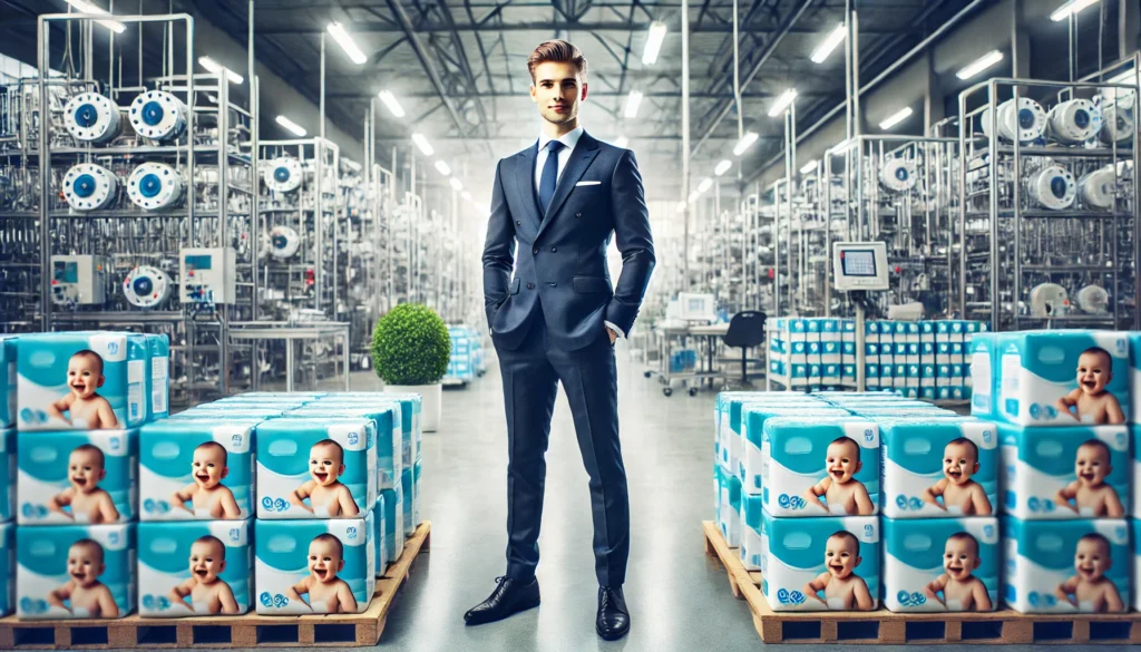 مشروع بامبرز: دراسة جدوى مشروع حفاضات اطفال بالتفصيل 2025 مشروع حفاضات اطفال