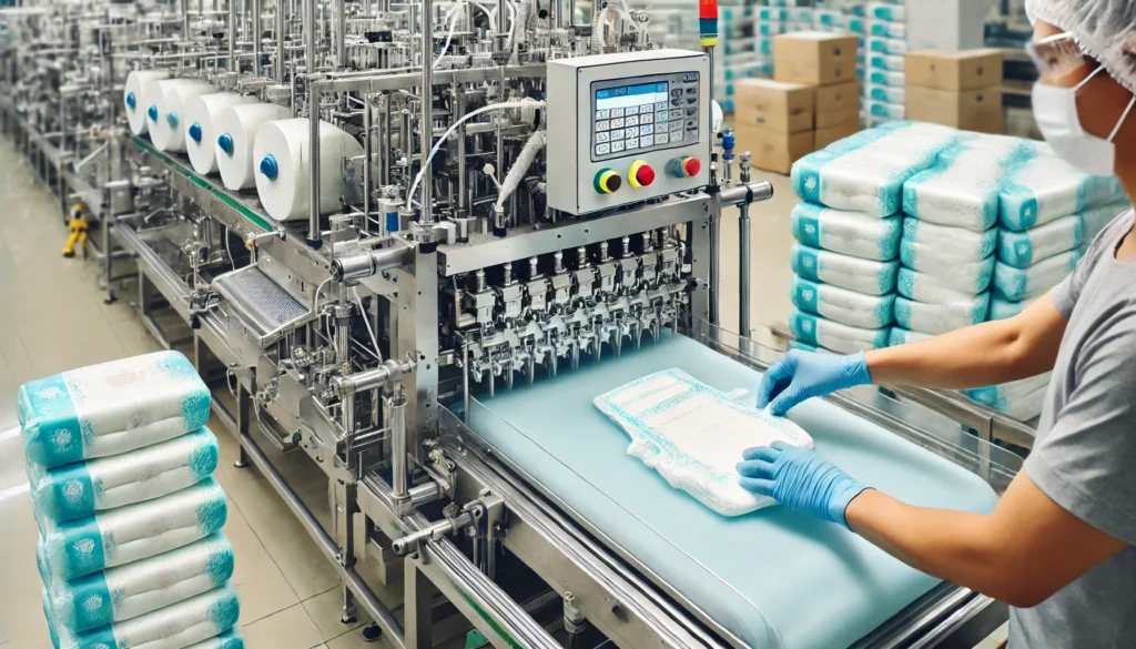 مشروع بامبرز: دراسة جدوى مشروع حفاضات اطفال بالتفصيل 2025 مشروع حفاضات اطفال