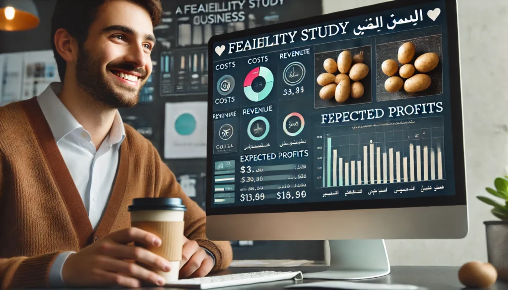 دراسة جدوى مشروع بطاطس نصف مقلية 2025 (التكلفة والمتطلبات وأسرار النجاح) مشروع بطاطس