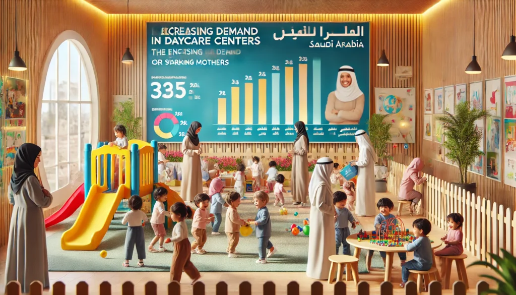 دراسة جدوى مشروع حضانة اطفال في السعودية 2025: الشروط والتكلفة والأرباح مشروع حضانة اطفال في السعودية